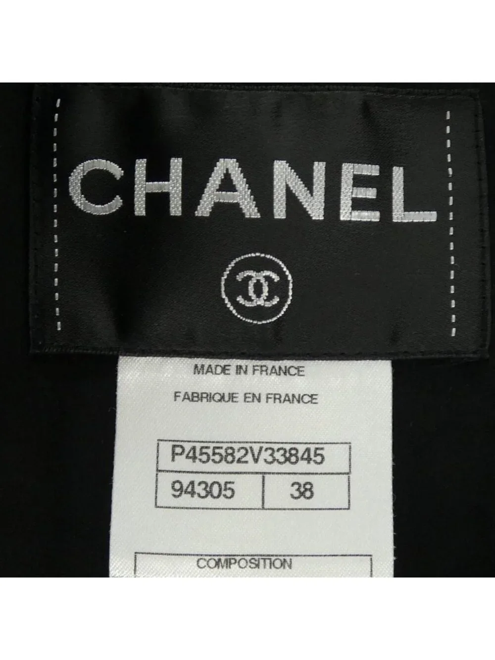 Chanel Trench Coat Black